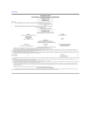 Thumbnail Natera 10-K Annual Report 2022