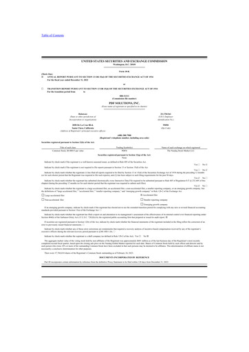 Miniature PDF Solutions 10-K Rapport annuel 2022