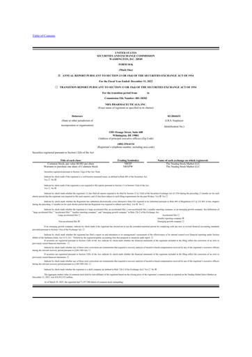 Vorschaubild NRx Pharmaceuticals 10-K Jahresbericht 2022