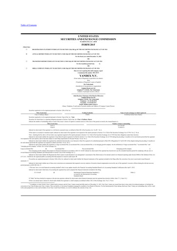 Thumbnail Nebius Group 20-F Annual Report 2022