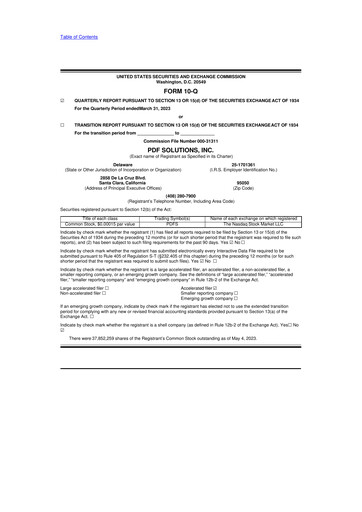 Thumbnail PDF Solutions 10-Q Quarterly Report FY2023 