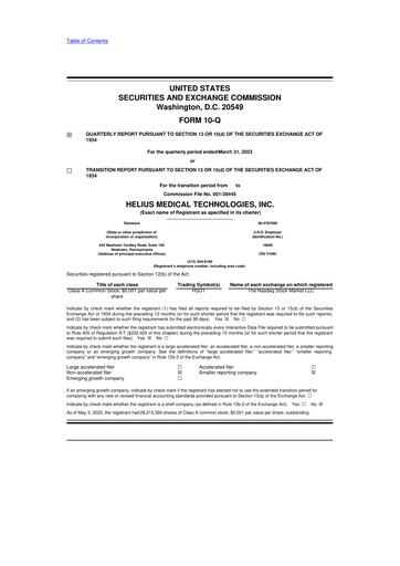 Miniature Solana Company 10-Q Rapport trimestriel 2023 