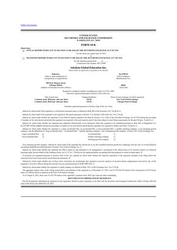 Thumbnail Adtalem Global Education
 10-K Annual Report 2023