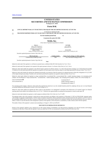 Thumbnail Stride (K12 Education)
 10-K Annual Report 2023