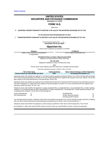 Thumbnail iSpecimen 10-Q Quarterly Report FY2023 