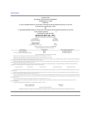 Miniature QVC Group 10-K Rapport annuel 2023