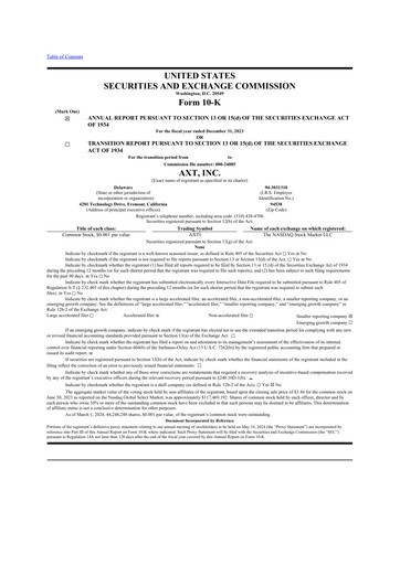 Thumbnail AXT Inc
 10-K Annual Report 2023