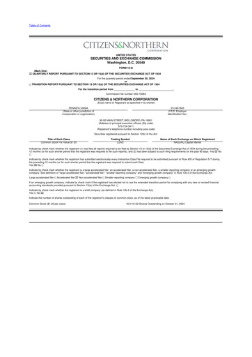 Miniature Citizens & Northern Corp 10-Q Rapport trimestriel 2024 