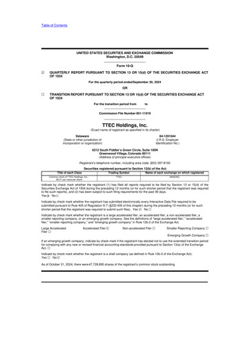 Thumbnail TTEC 10-Q Quarterly Report FY2024 