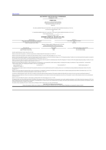 Thumbnail International Seaways 10-K Annual Report 2024