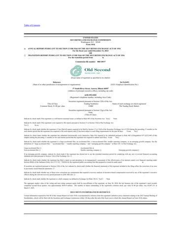 Thumbnail Old Second Bancorp 10-K Annual Report 2024