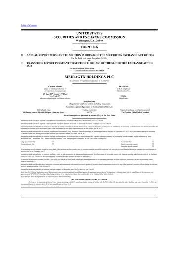 Thumbnail MeiraGTx 10-K Annual Report 2024