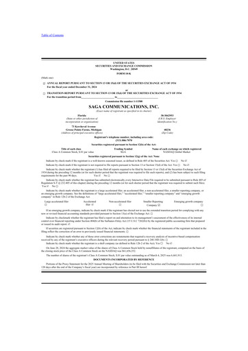 Thumbnail Saga Communications 10-K Annual Report 2024