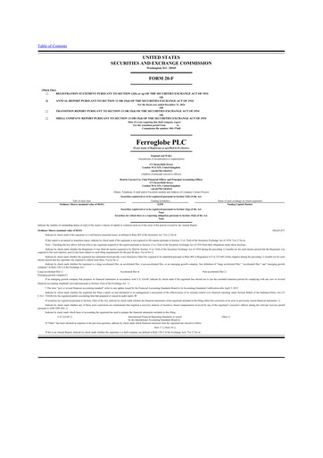 Thumbnail Ferroglobe
 20-F Annual Report 2024