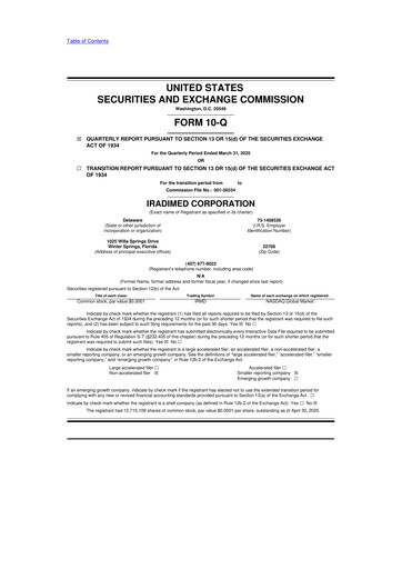 Thumbnail IRadimed 10-Q Quarterly Report FY2025 