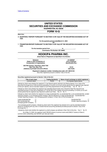 Thumbnail HOOKIPA Pharma 10-Q Quarterly Report FY2025 