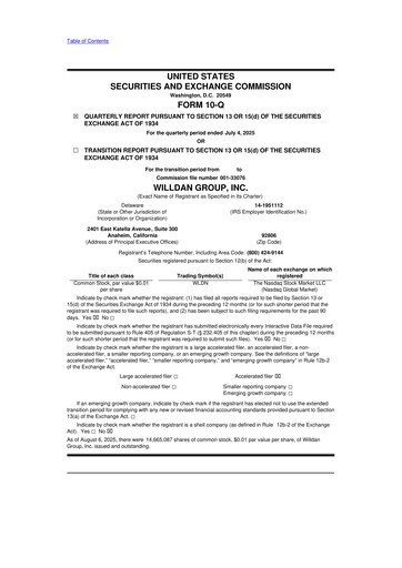 Thumbnail Willdan Group
 10-Q Quarterly Report FY2025 