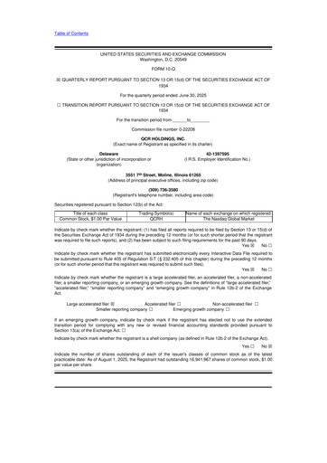 Miniature QCR Holdings
 10-Q Rapport trimestriel 2025 