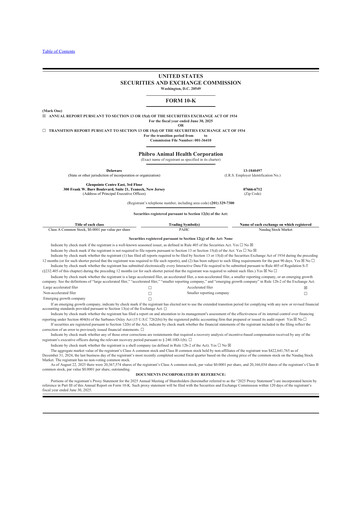 Thumbnail Phibro Animal Health
 10-K Annual Report 2025