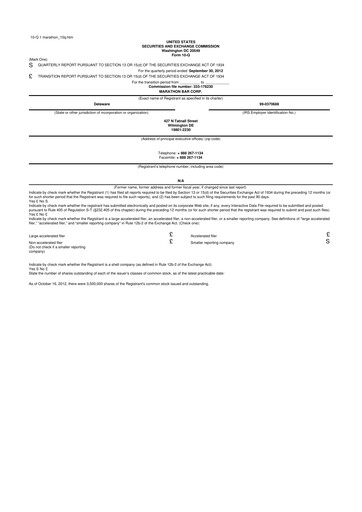 Thumbnail Lipocine 10-Q Quarterly Report FY2012 