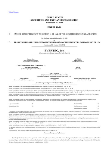 Thumbnail Evertec 10-K Annual Report 2023