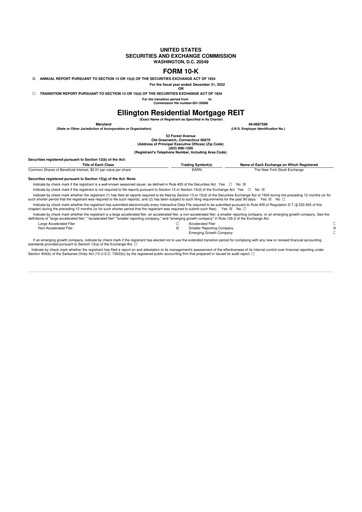 Thumbnail Ellington Credit Company

 10-K Annual Report 2022