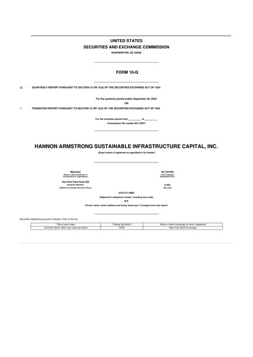 Miniature HASI (HA Sustainable Infrastructure Capita) 10-Q Rapport trimestriel 2022 