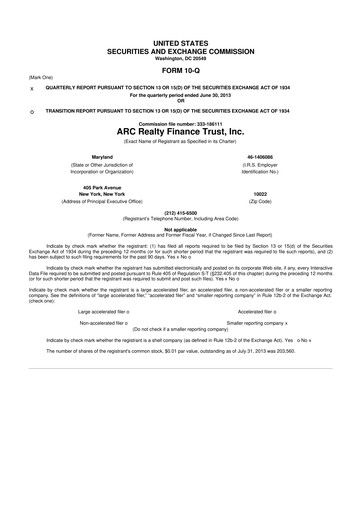 Thumbnail Franklin BSP Realty Trust 10-Q Quarterly Report FY 