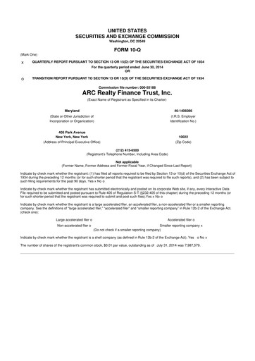 Thumbnail Franklin BSP Realty Trust 10-Q Quarterly Report FY 