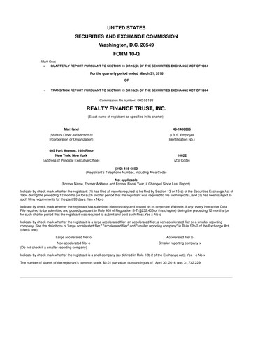 Thumbnail Franklin BSP Realty Trust 10-Q Quarterly Report FY 