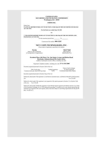 Thumbnail Lesaka Technologies 10-K Annual Report 2021