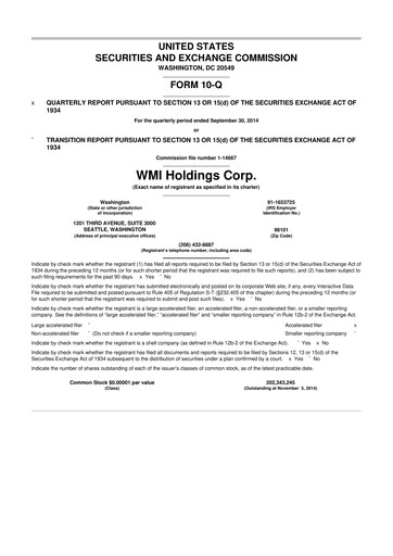 Thumbnail Mr. Cooper Group 10-Q Quarterly Report FY2014 
