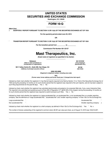 Thumbnail Savara 10-Q Quarterly Report FY 