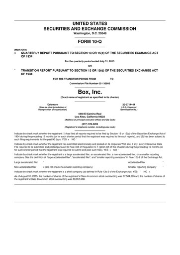 Thumbnail Box, Inc. 10-Q Quarterly Report FY 