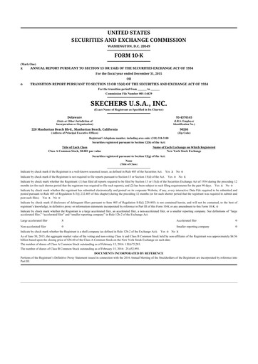 Thumbnail Skechers
 10-K Annual Report 2015