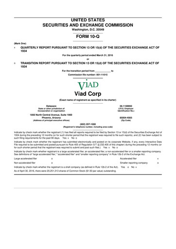 Thumbnail Pursuit Attractions and Hospitality 10-Q Quarterly Report FY2016 