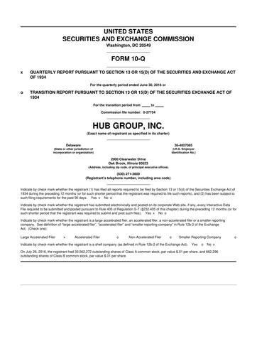 Thumbnail Hub Group
 10-Q Quarterly Report FY2016 