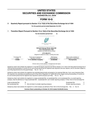 Thumbnail Magnera 10-Q Quarterly Report FY2016 
