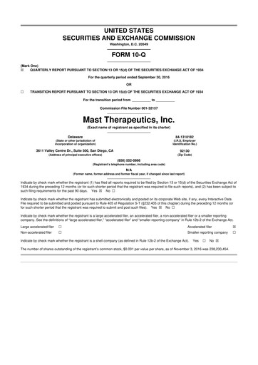 Thumbnail Savara 10-Q Quarterly Report FY 