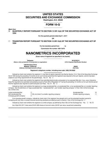 Thumbnail Onto Innovation 10-Q Quarterly Report FY2017 