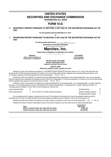 Thumbnail Marchex 10-Q Quarterly Report FY 