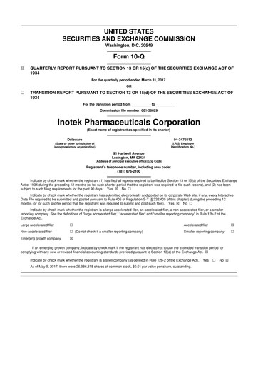 Thumbnail Rocket Pharmaceuticals
 10-Q Quarterly Report FY2017 