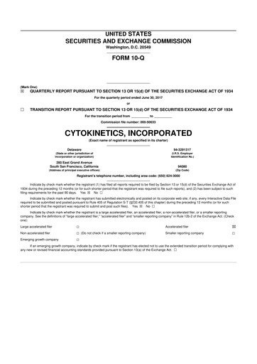Thumbnail Cytokinetics
 10-Q Quarterly Report FY2017 