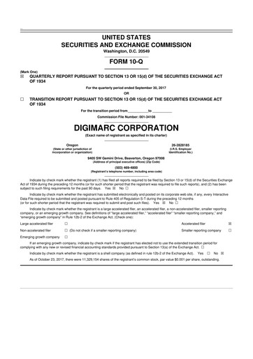 Thumbnail Digimarc
 10-Q Quarterly Report FY2017 