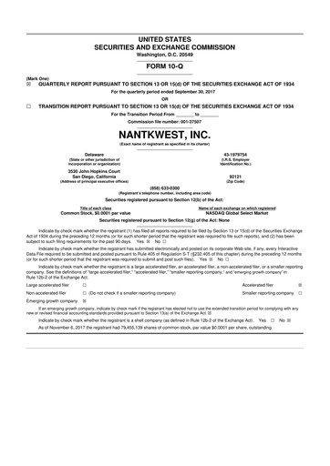 Thumbnail ImmunityBio 10-Q Quarterly Report FY2017 