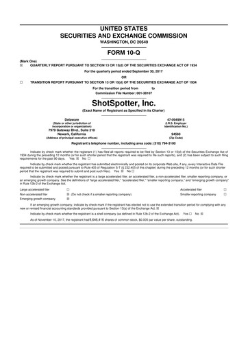 Thumbnail SoundThinking 
 (ShotSpotter) 10-Q Quarterly Report FY2017 