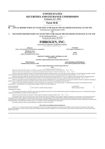Thumbnail FibroGen 10-K Annual Report 2017