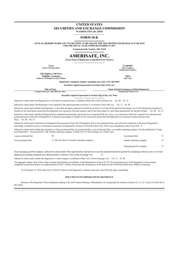 Thumbnail AMERISAFE 10-K Annual Report 2017