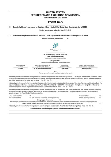 Thumbnail Magnera 10-Q Quarterly Report FY2018 