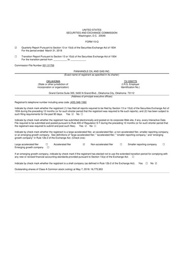 Thumbnail PHX Minerals 10-Q Quarterly Report FY2018 